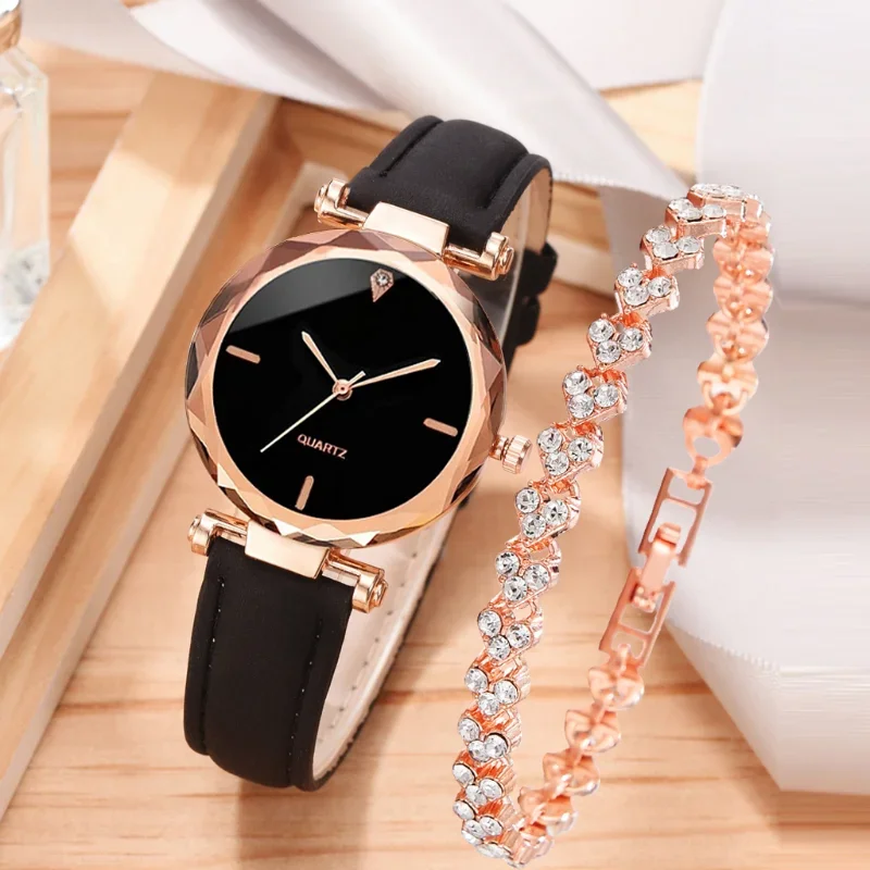 Luxury Watch For Sale - 2pcs Luxury Fashion Women Watch Set