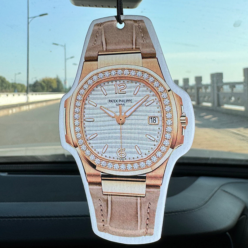 Luxury Watch Grade - Golden Watch Pattern Fragrance Tablets Hilton