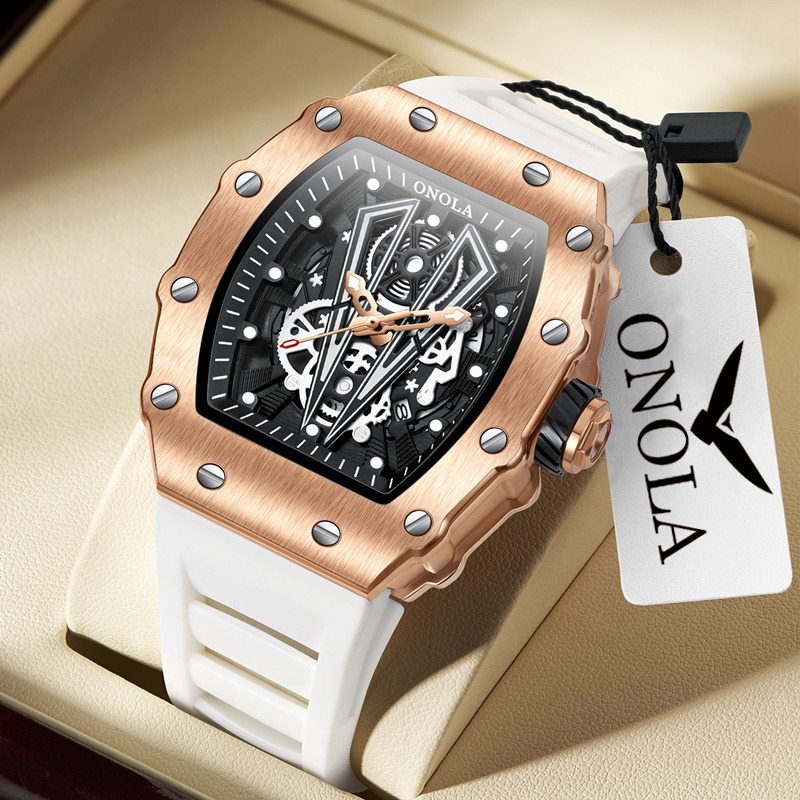 Luxury Watch Name - ONOLA 3826 Brand Sports Luxury Tonneau