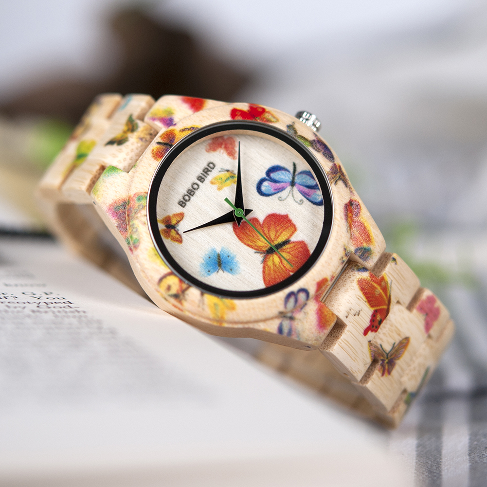 Luxury Watch For Sale - BOBO BIRD Wood Women Watches Luxury