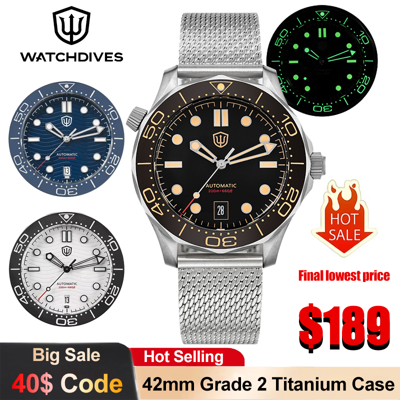 Luxury Watch Grade - Watchdives WD007 V4 Mechanical Watch Grade