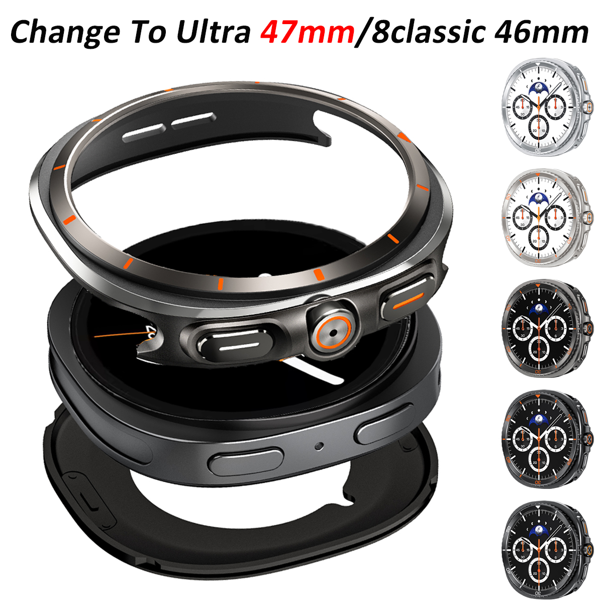 Luxury Watch Galaxy - Luxury Protection Alloy Case For Samsung