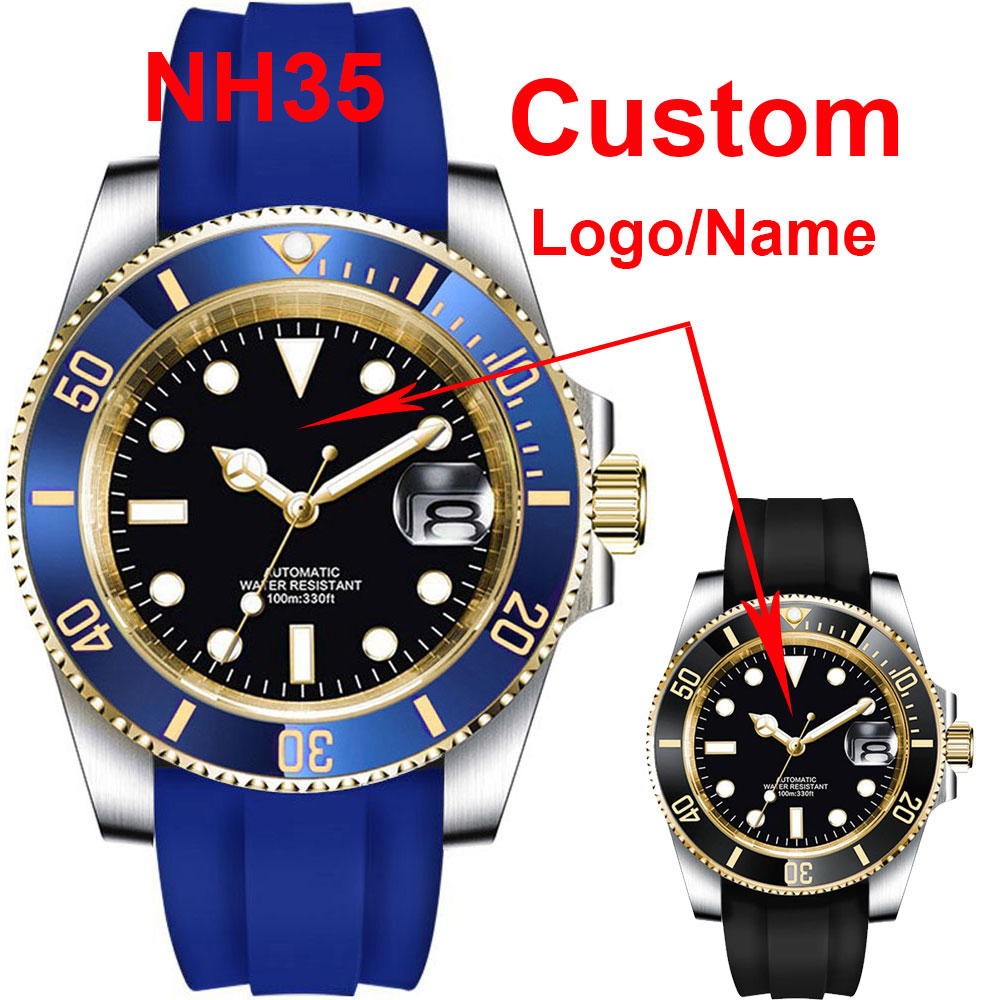 Luxury Watch Logos - Corgeut Fashion Japan 24 Jewels NH35