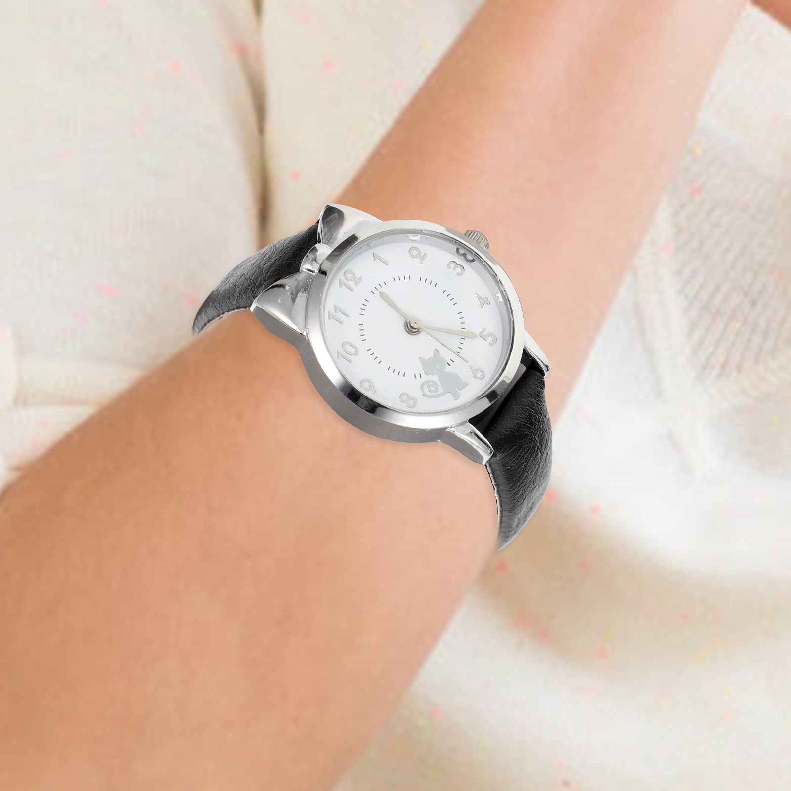 Luxury Watch Grade - Adorable Kitten Pattern Female Watch High-Grade