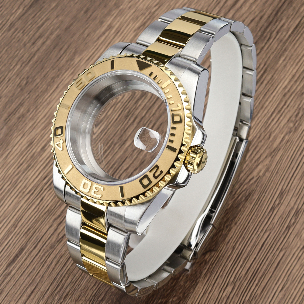 Bronze Case Watch - 20ATM Waterproof Watch Case 40mm for