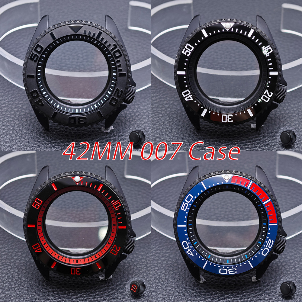 Bronze Case Watch - 42mm Watch Case For NH35/36 Black