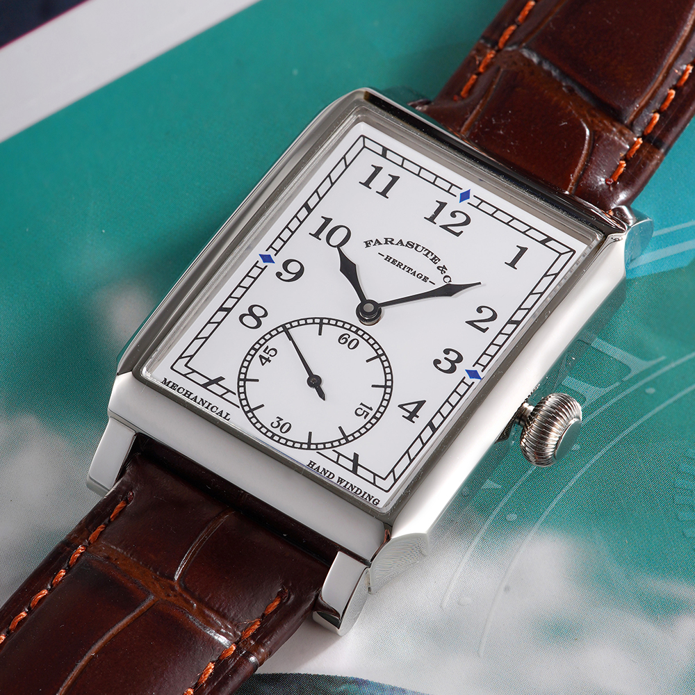 Luxury Watch Repair - FARASUTE 31mm Square Customized Manual Mechanical