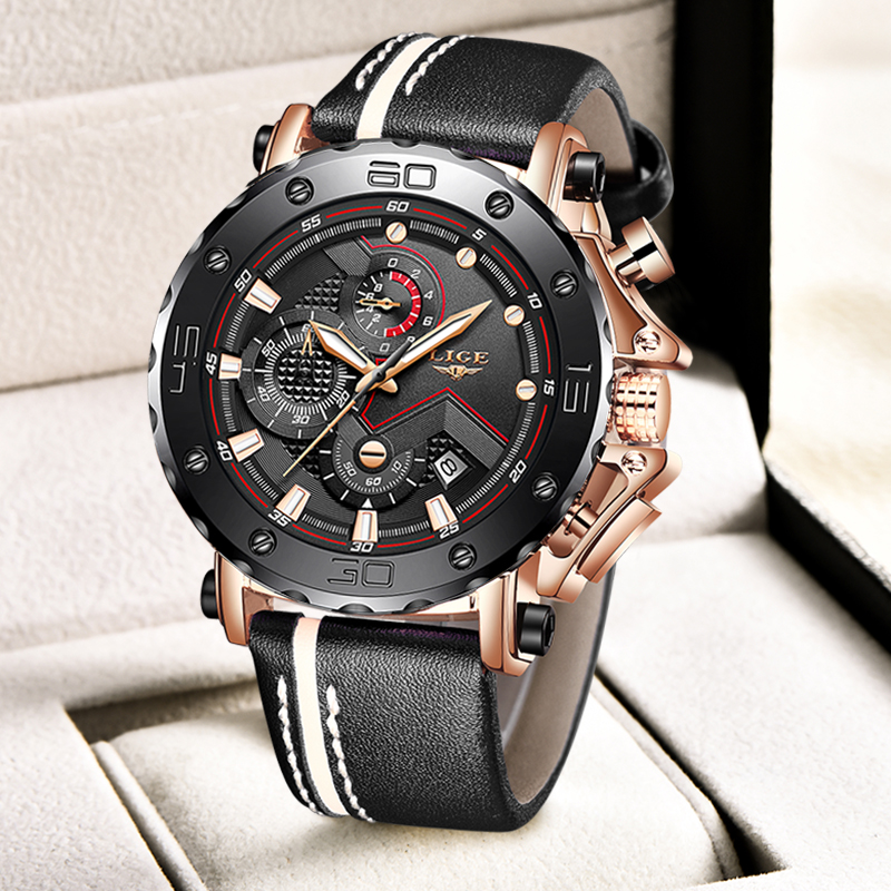 Luxury Watch Name - 2025 Fashion Sport Men Watches LIGE