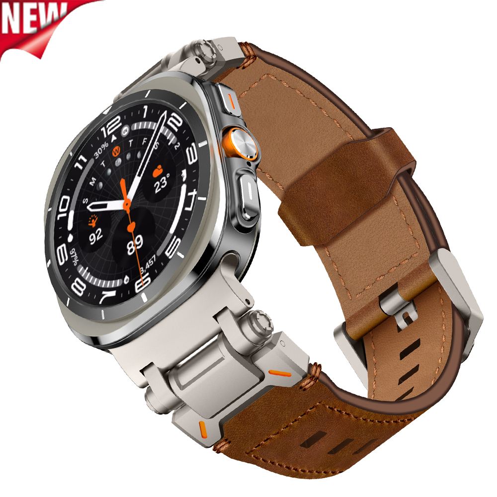 Luxury Watch Galaxy - Luxury Leather Band for Samsung Galaxy
