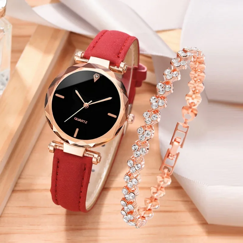 2pcs Luxury Fashion Women Watc - Luxury Watch For Sale avis et prix