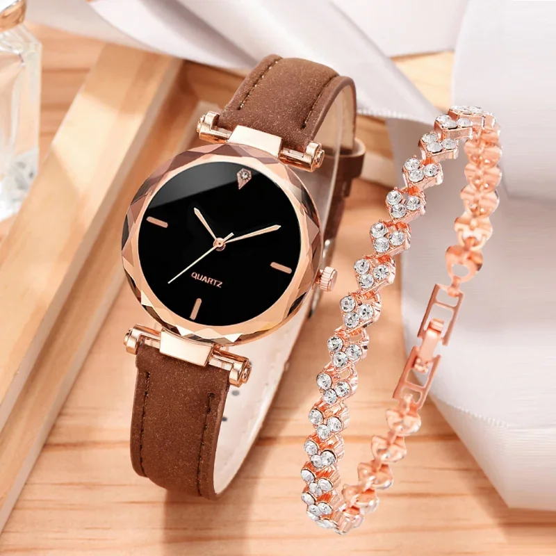 2pcs Luxury Fashion Women Watc - Luxury Watch For Sale avis et prix