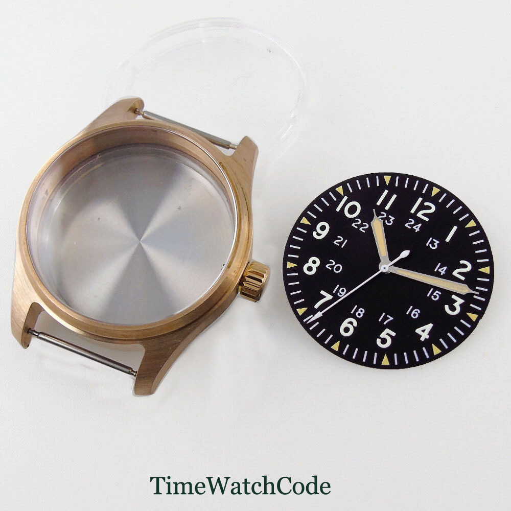 39mm Pilot Diver Watch Case So - Bronze Case Watch avis et prix