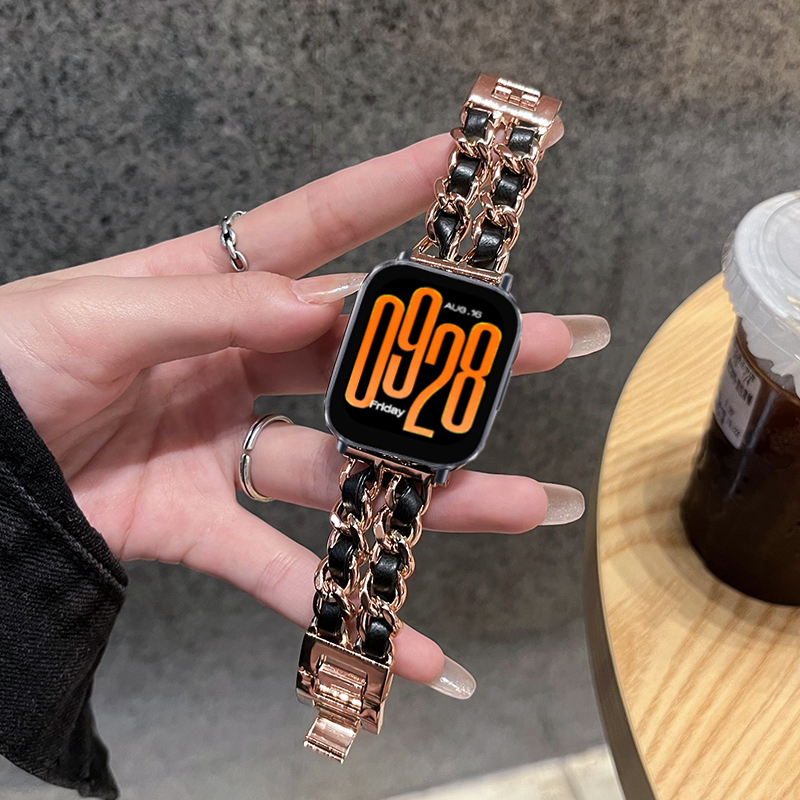 Luxury Leather+metal Band For  - Luxury Watch Galaxy avis et prix