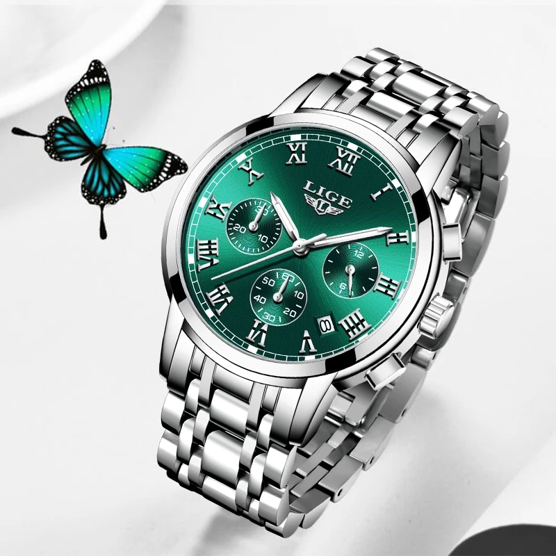 LIGE 2024 New Fashion Women Wa - Luxury Watch Ladies avis et prix