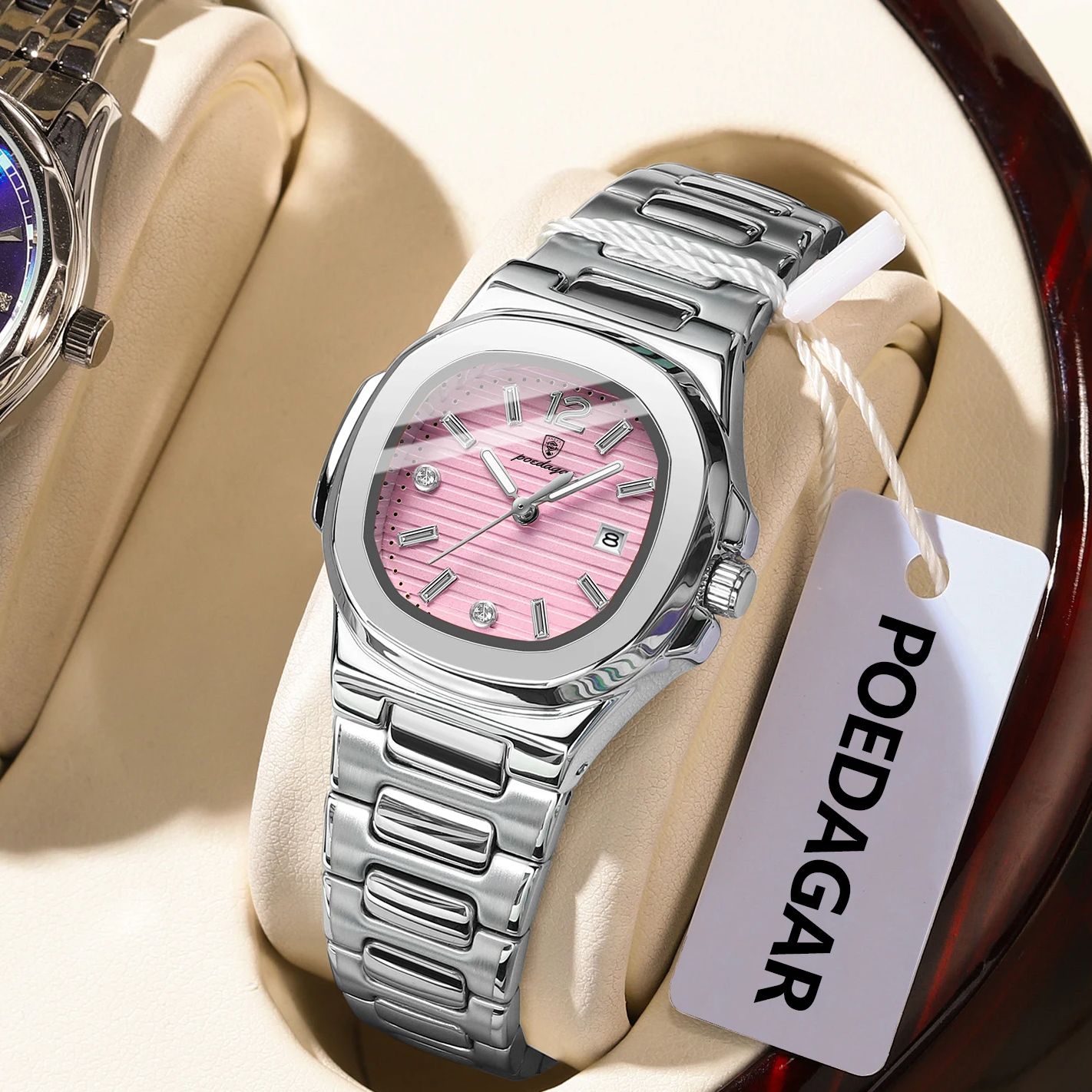 POEDAGAR Square Fashion Woman  - Luxury Watch For Sale avis et prix