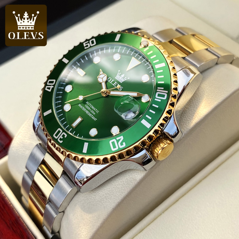 OLEVS Men's Automatic Mechanic - Luxury Watch Grade avis et prix
