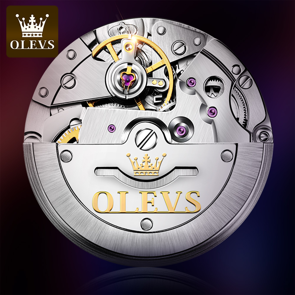 OLEVS Men's Automatic Mechanic - Luxury Watch Grade avis et prix