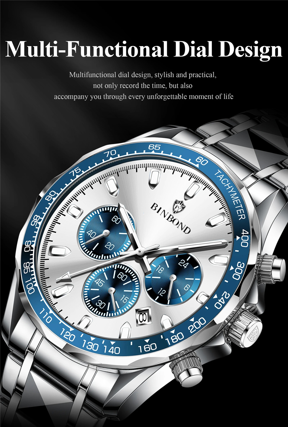 Sports New Men Chornograph Wat - Luxury Watch Name avis et prix