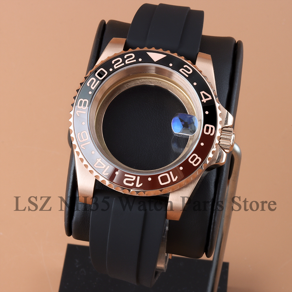 40mm Watch Case Rose Gold Sapp - Bronze Case Watch avis et prix