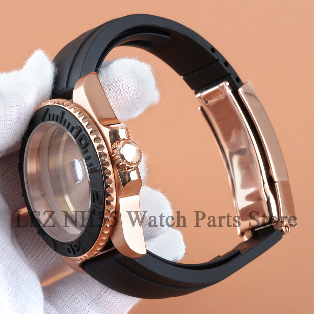 40mm Watch Case Rose Gold Sapp - Bronze Case Watch avis et prix
