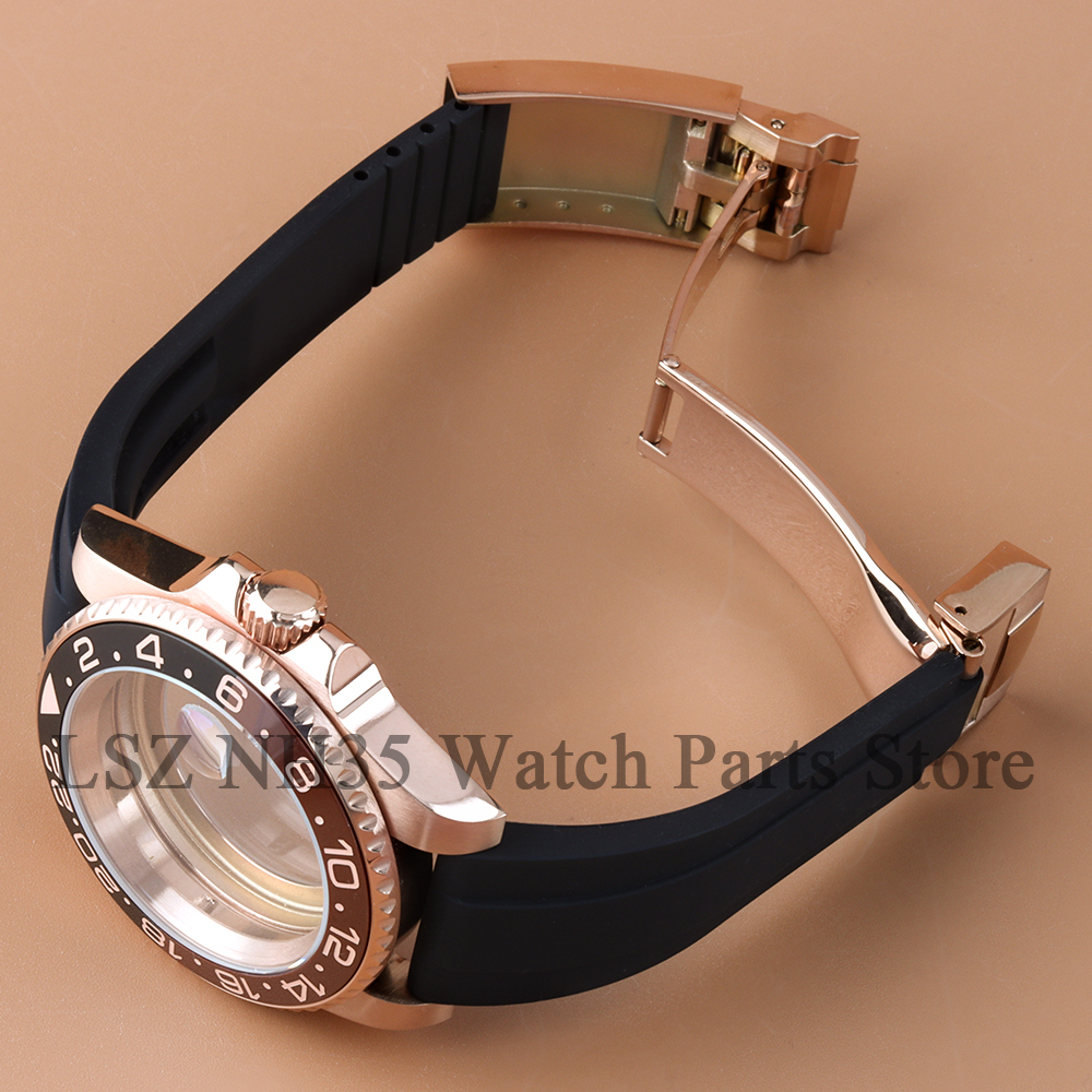 40mm Watch Case Rose Gold Sapp - Bronze Case Watch avis et prix