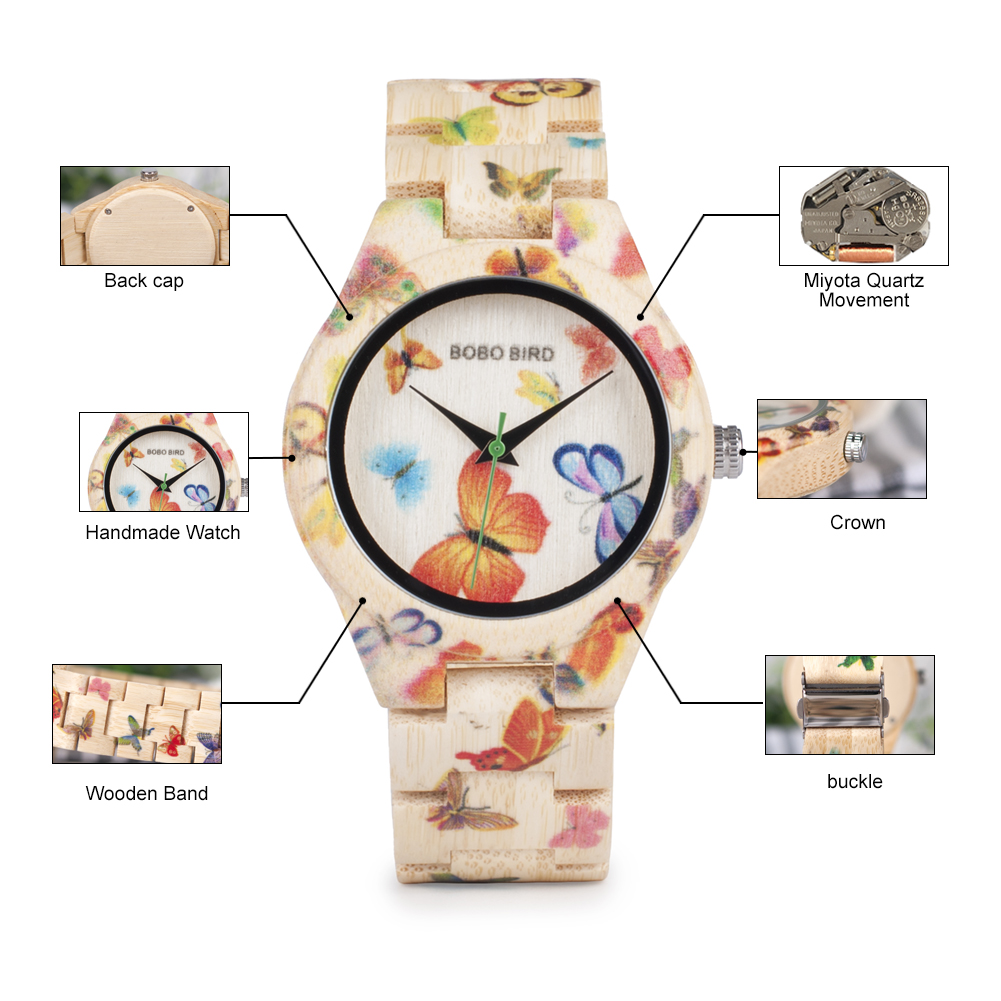 BOBO BIRD Wood Women Watches L - Luxury Watch For Sale avis et prix