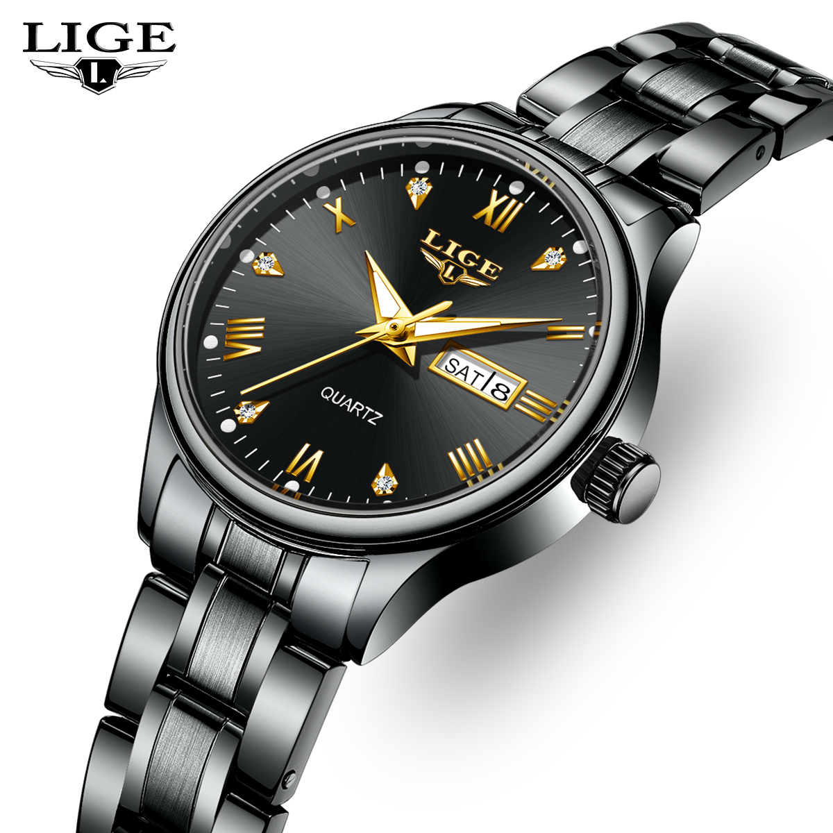LIGE Top Band Woman Watch Clas - Luxury Watch For Sale avis et prix