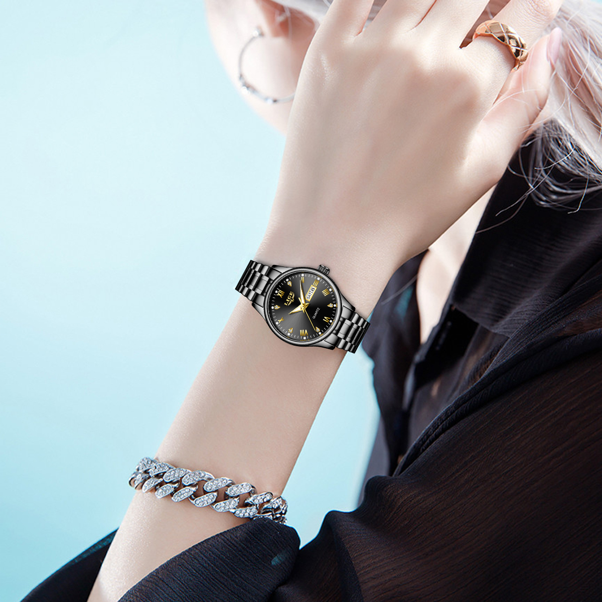 LIGE Top Band Woman Watch Clas - Luxury Watch For Sale avis et prix