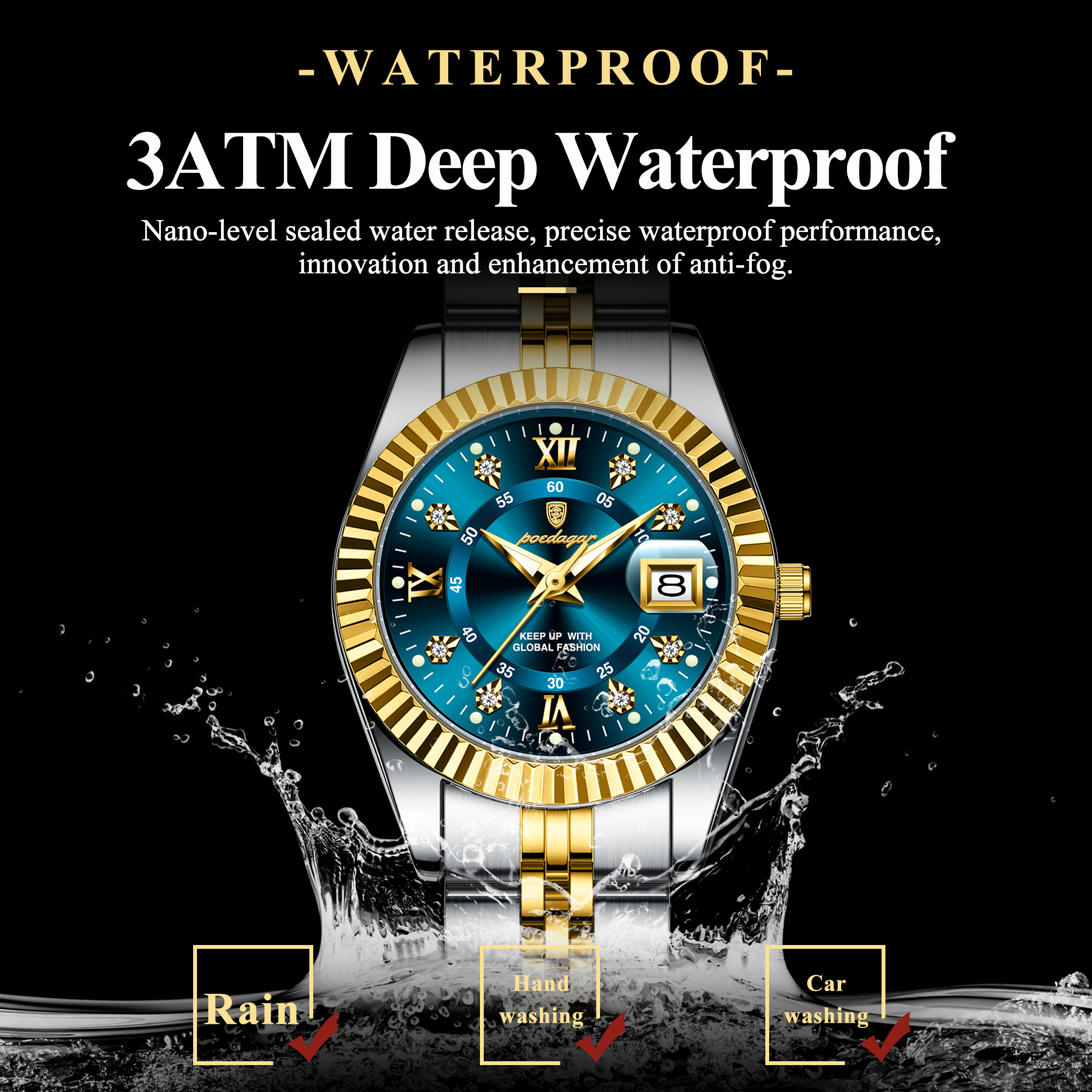 POEDAGAR Top Luxury Watch For  - Luxury Watch For Sale avis et prix