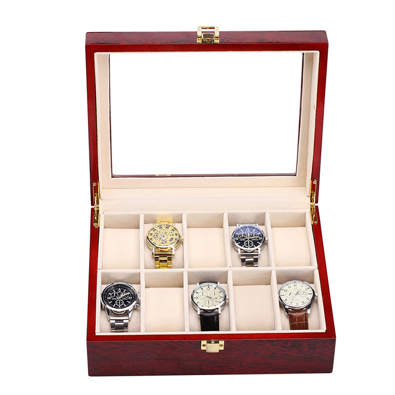 10 Grids Luxury Wooden Watch B - Luxury Watch Grade avis et prix