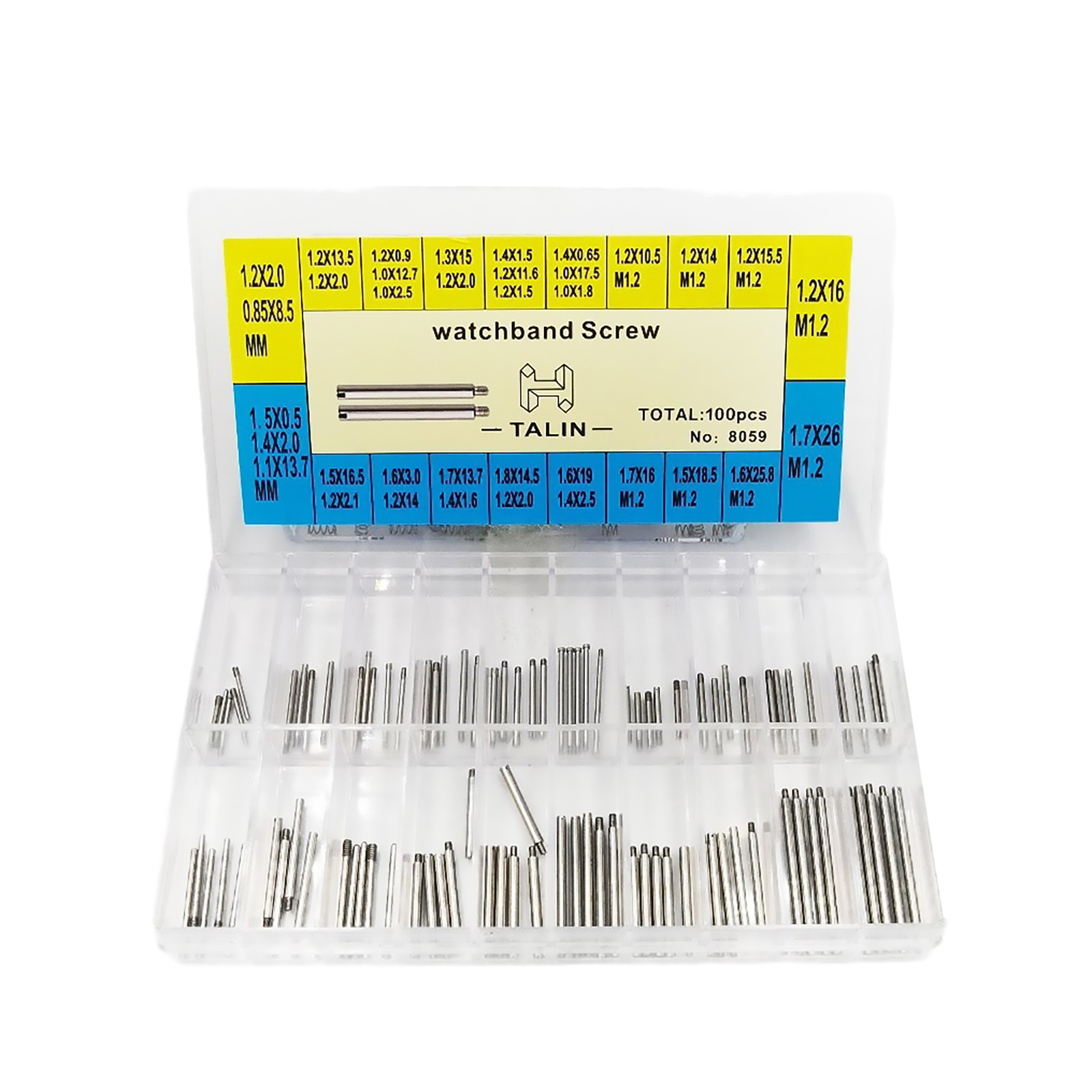 100Pieces 20 Size Watch Screws - Luxury Watch Logos avis et prix