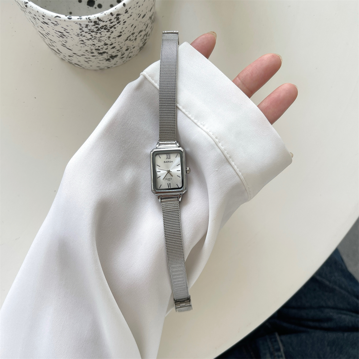 Elegant ladies watch Green squ - Luxury Watch Grade avis et prix