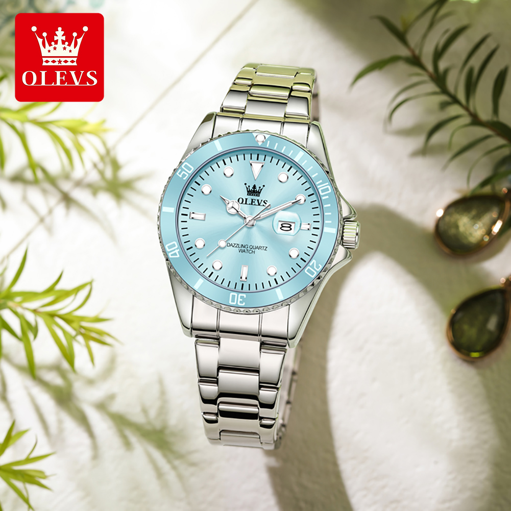 OLEVS Luxury Stainless Steel W - Luxury Watch For Sale avis et prix