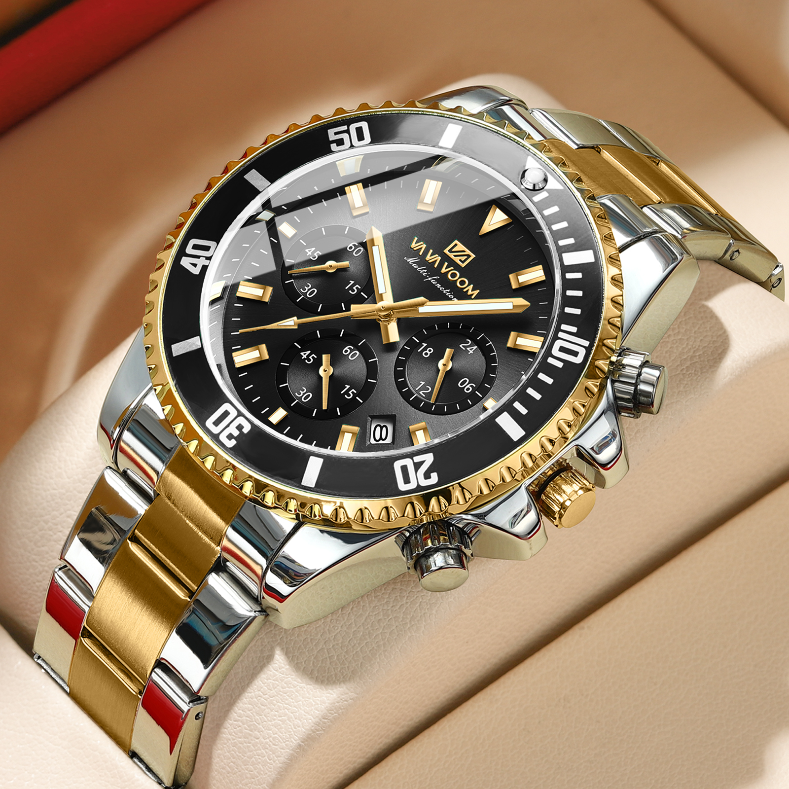 Stainless Steel Mens Sports Wa - Luxury Watch Grade avis et prix