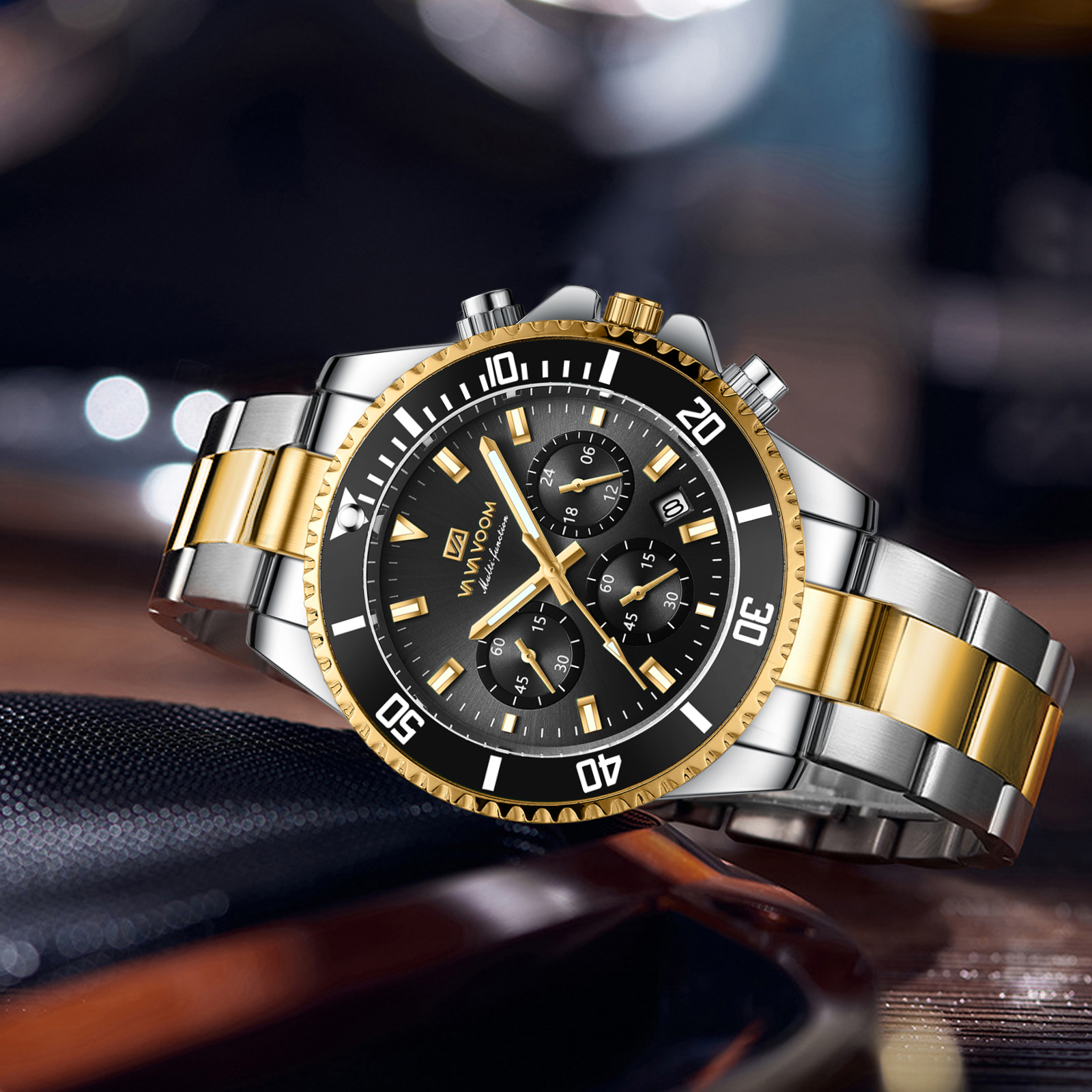 Stainless Steel Mens Sports Wa - Luxury Watch Grade avis et prix