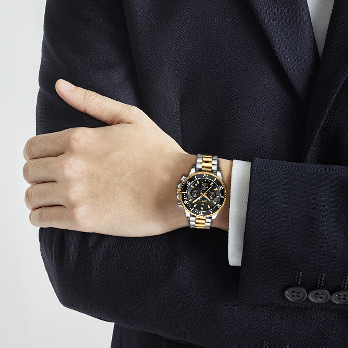 Stainless Steel Mens Sports Wa - Luxury Watch Grade avis et prix