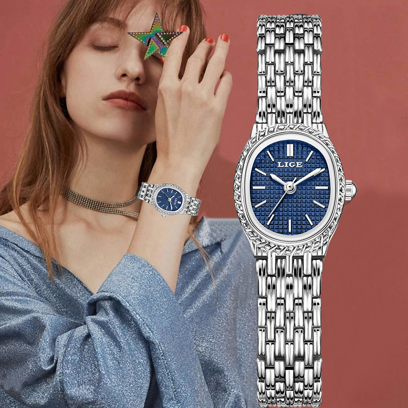 LIGE Fashion Luxury Quartz Wom - Luxury Watch Ladies avis et prix