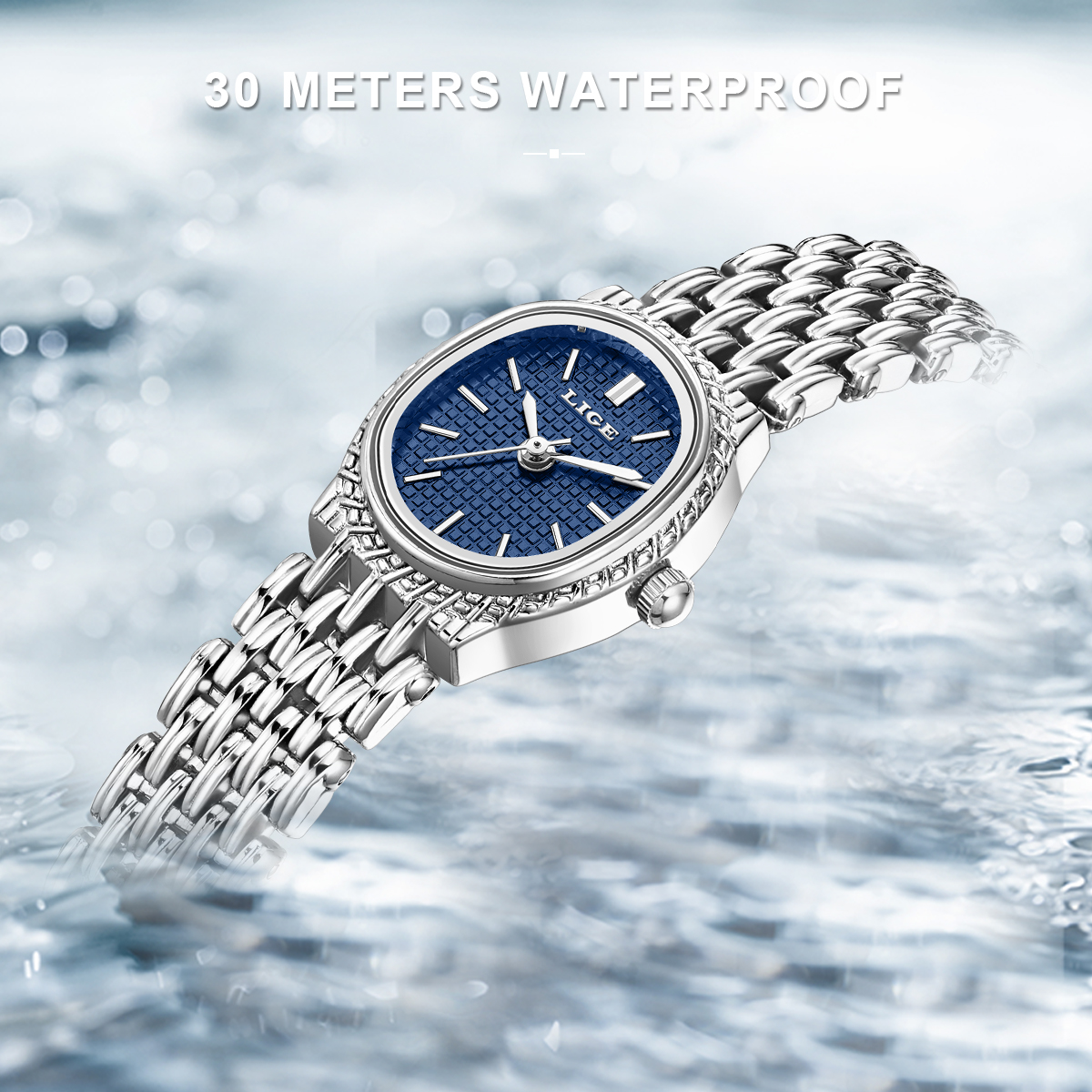 LIGE Fashion Luxury Quartz Wom - Luxury Watch Ladies avis et prix