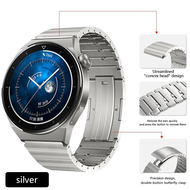 22mm Quick Fit Titanium Metal  - Luxury Watch Galaxy avis et prix