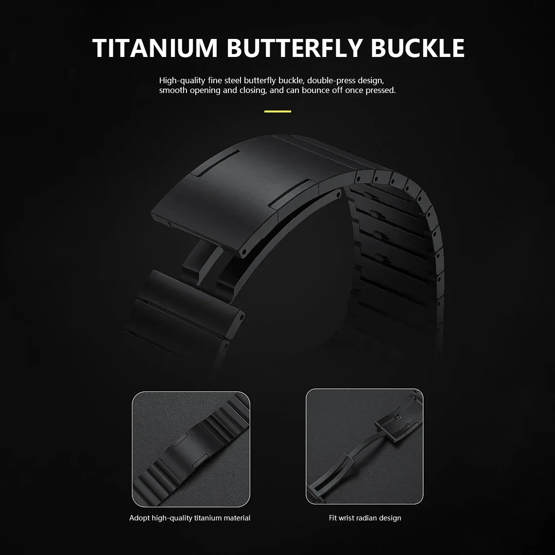 22mm Quick Fit Titanium Metal  - Luxury Watch Galaxy avis et prix
