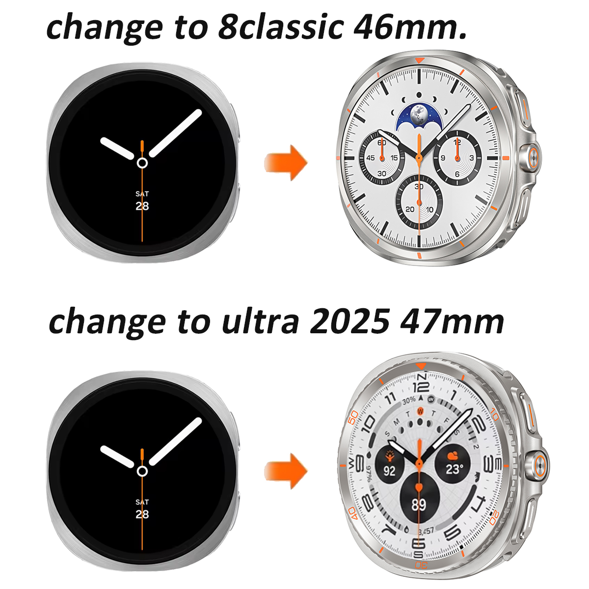 Luxury Protection Alloy Case F - Luxury Watch Galaxy avis et prix