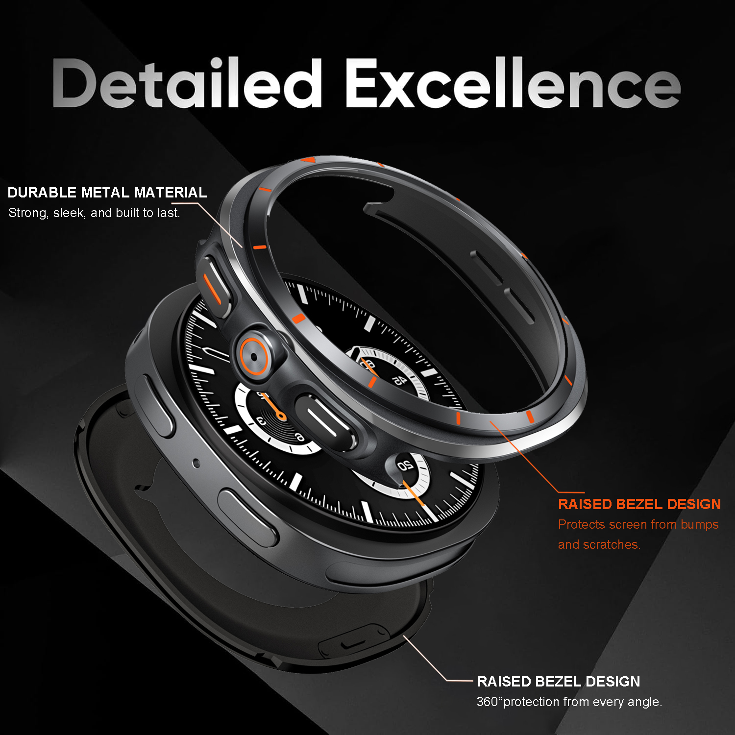 Luxury Protection Alloy Case F - Luxury Watch Galaxy avis et prix