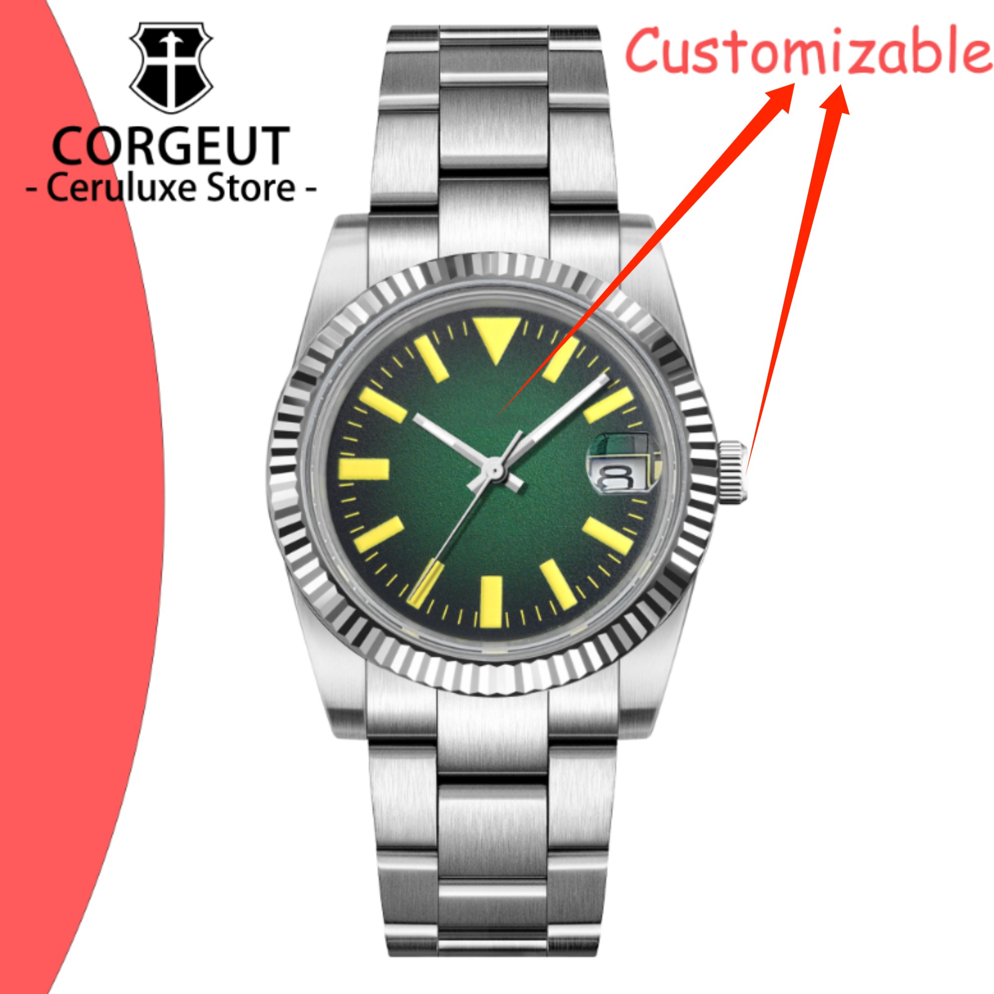 Custom Logo 36/39mm New NH35 A - Luxury Watch Logos avis et prix