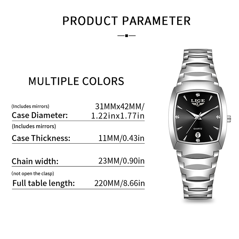 LIGE Watch women Business Luxu - Luxury Watch Ladies avis et prix
