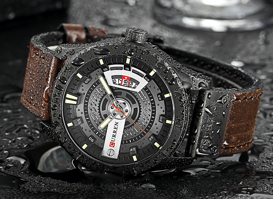 Luxury Watch Brand CURREN Men  - Luxury Watch Name avis et prix