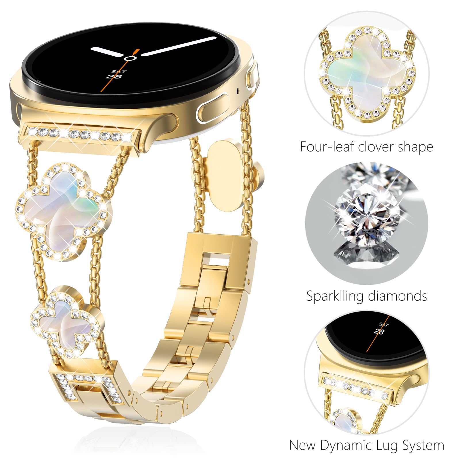 Diamond Strap for Samsung Gala - Luxury Watch Galaxy avis et prix