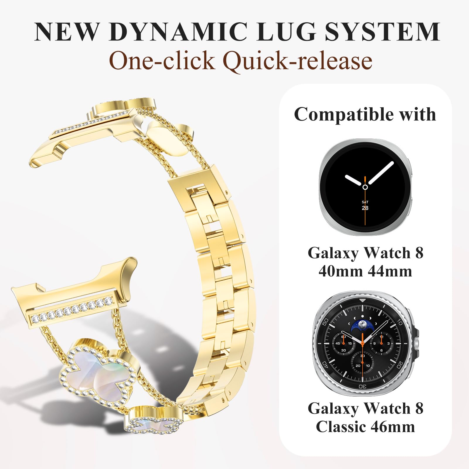 Diamond Strap for Samsung Gala - Luxury Watch Galaxy avis et prix