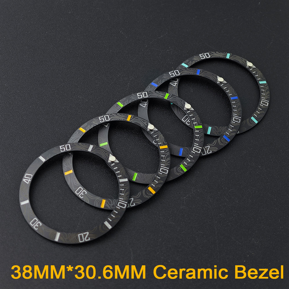 38mm * 30.6mm tilted ceramic b - Bronze Case Watch avis et prix
