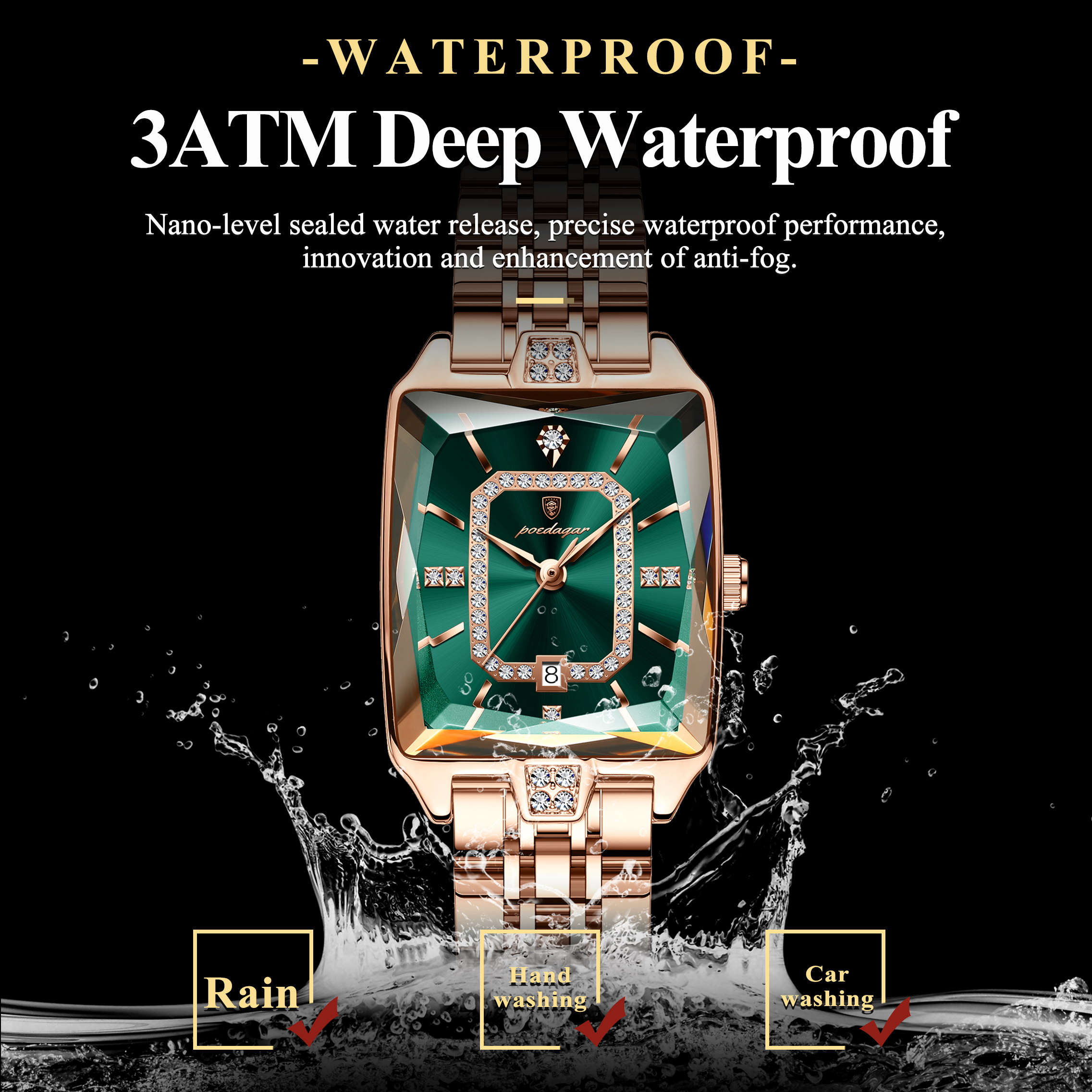 POEDAGAR Luxury Woman Watch Wa - Luxury Watch For Sale avis et prix