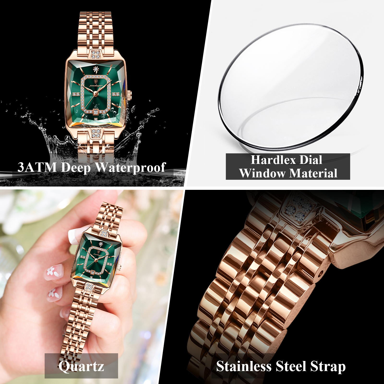 POEDAGAR Luxury Woman Watch Wa - Luxury Watch For Sale avis et prix